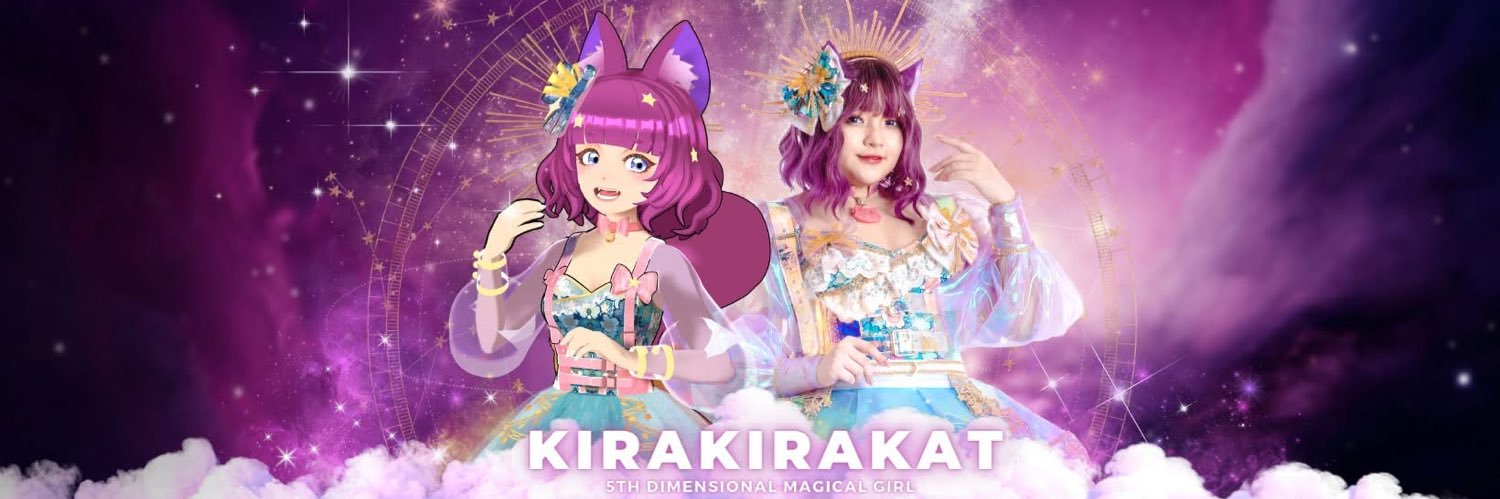 KiraKiraKat ✨ Voice Actor ✨ Kaigai Idol ✨ Vtuber's banner