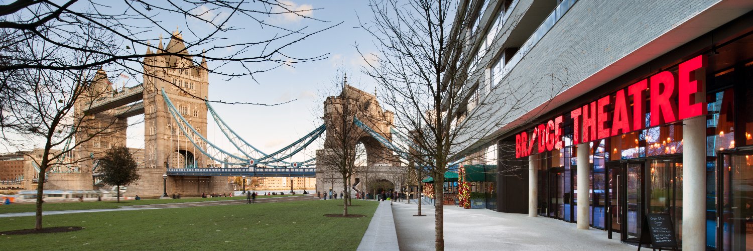 Bridge Theatre's banner