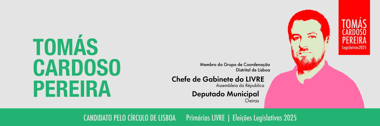Tomás Cardoso Pereira's banner