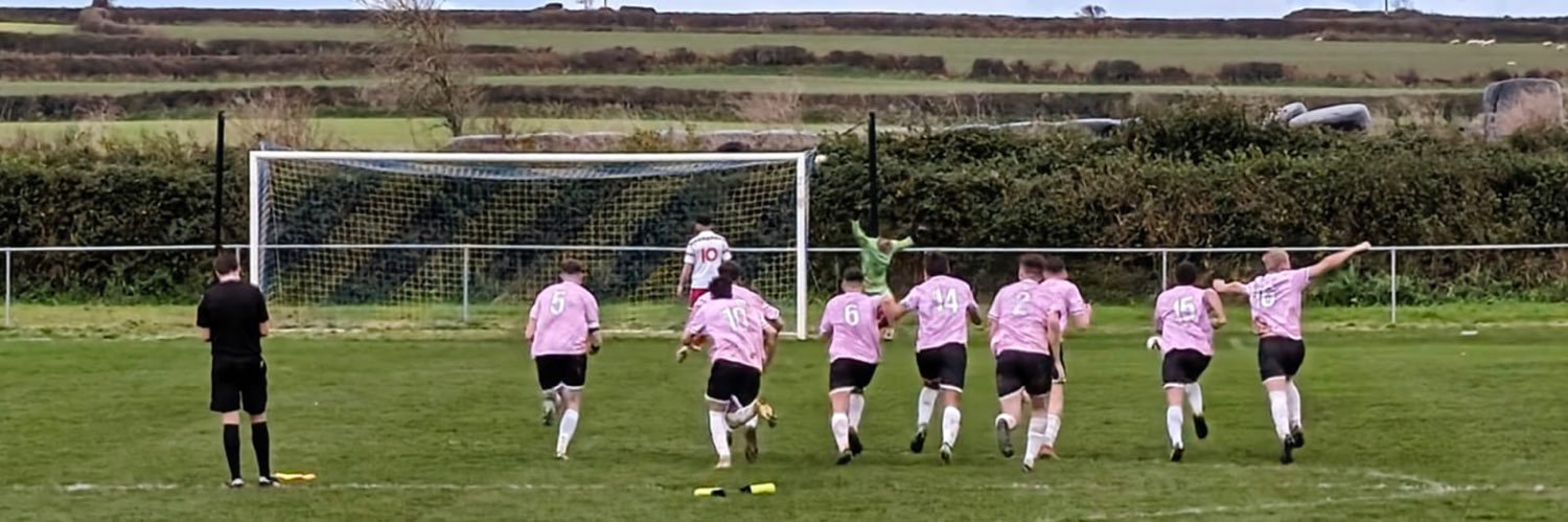 South Gower Football Club's banner