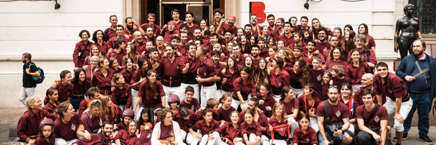 Castellers de Sarrià's banner