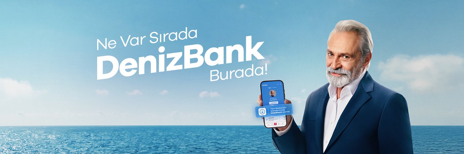 DenizBank's banner