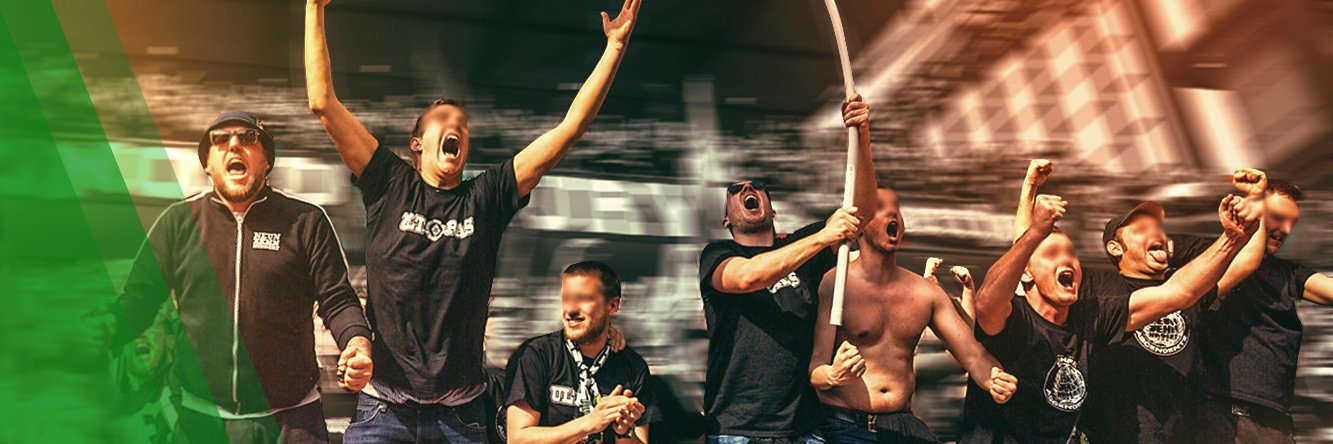 Voetbal Ultras's banner