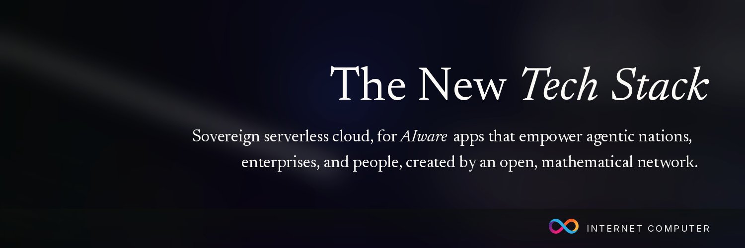 DFINITY Foundation's banner