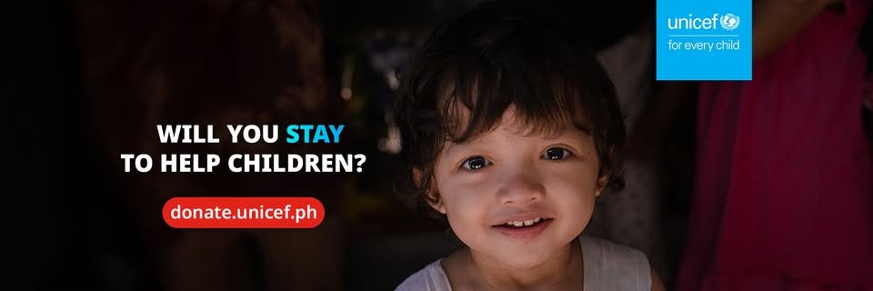UNICEF Philippines's banner