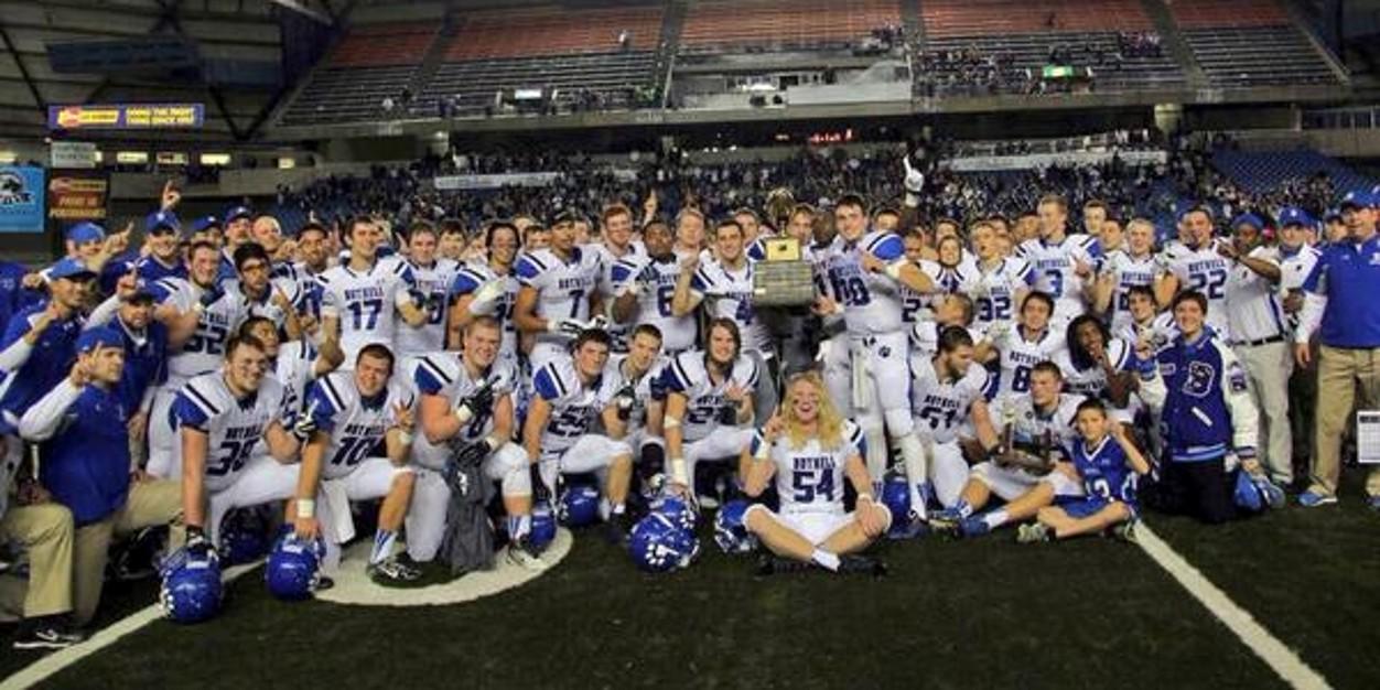 Bothell Football's banner