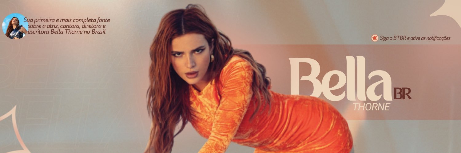 Bella Thorne Brasil's banner