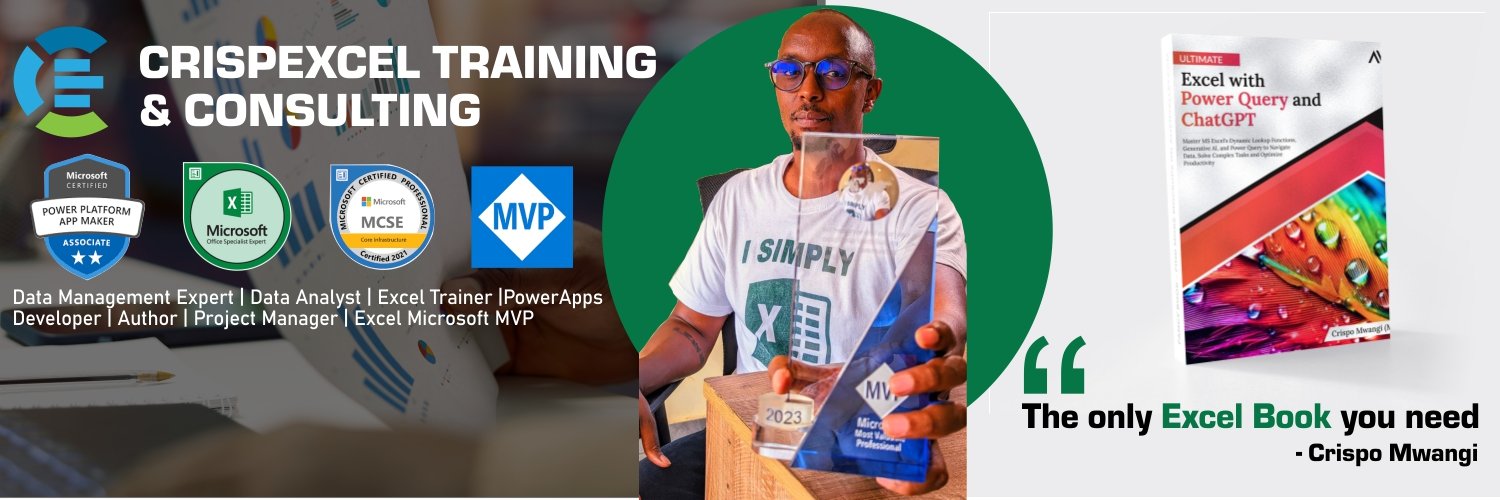 CrispEXCEL Training & Consulting's banner