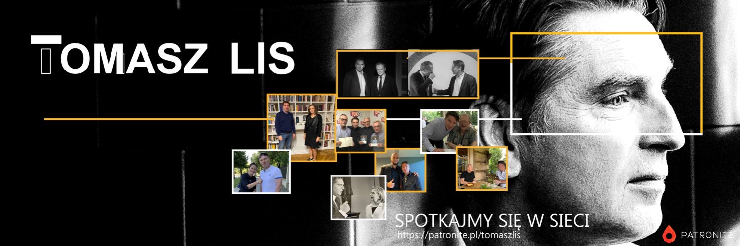 Tomasz Lis's banner