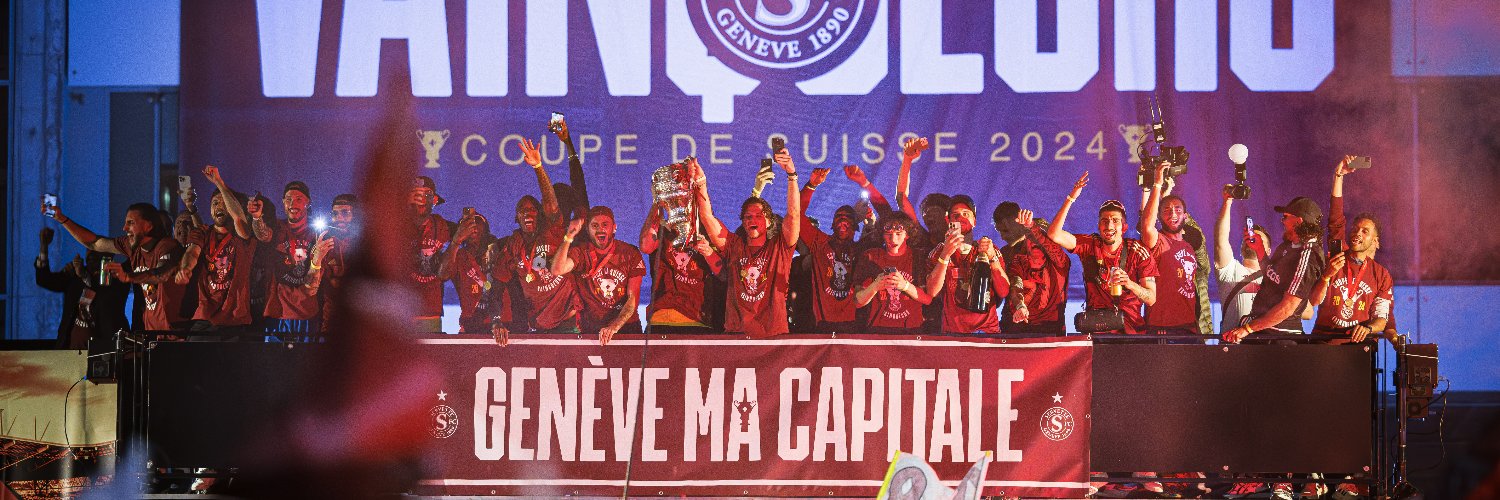 Servette FC's banner