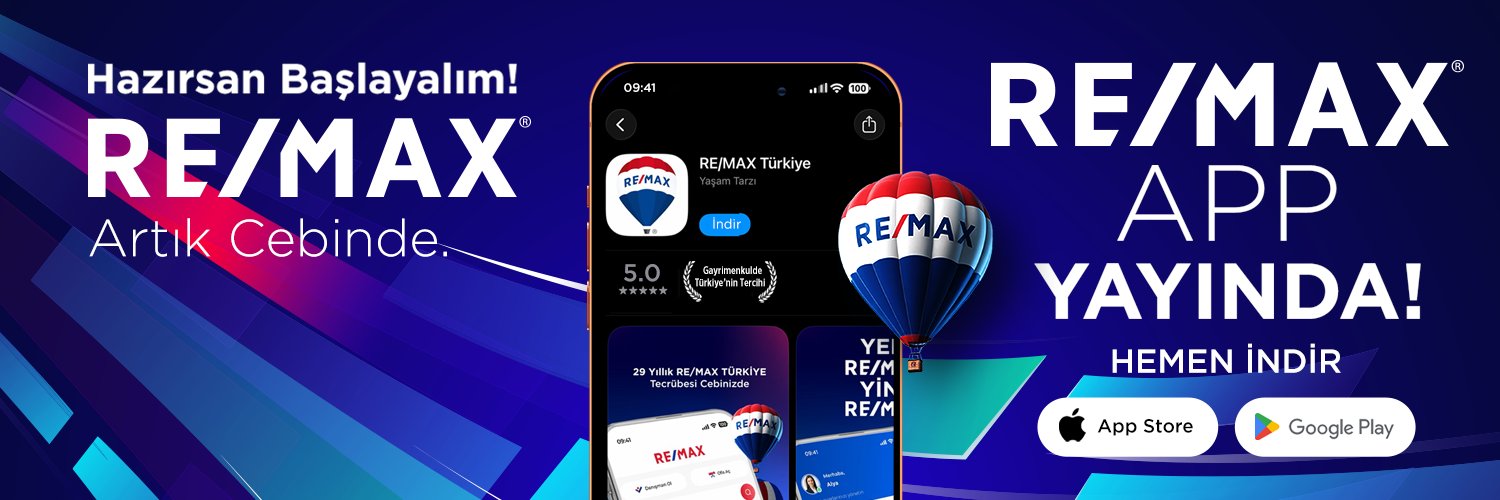 RE/MAX Türkiye's banner