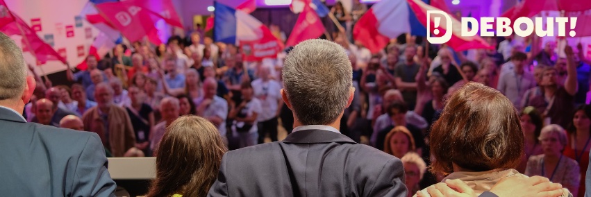 François Ruffin's banner
