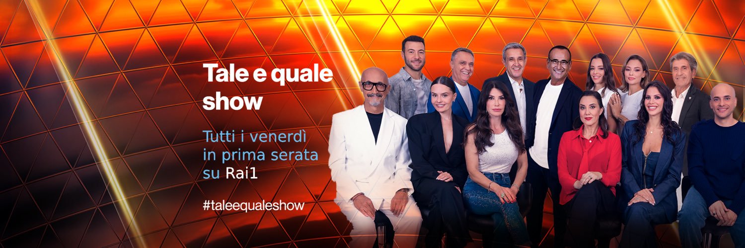 Tale e Quale Show's banner