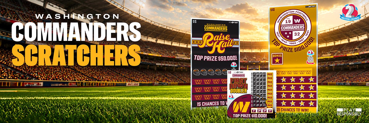 DC Lottery's banner
