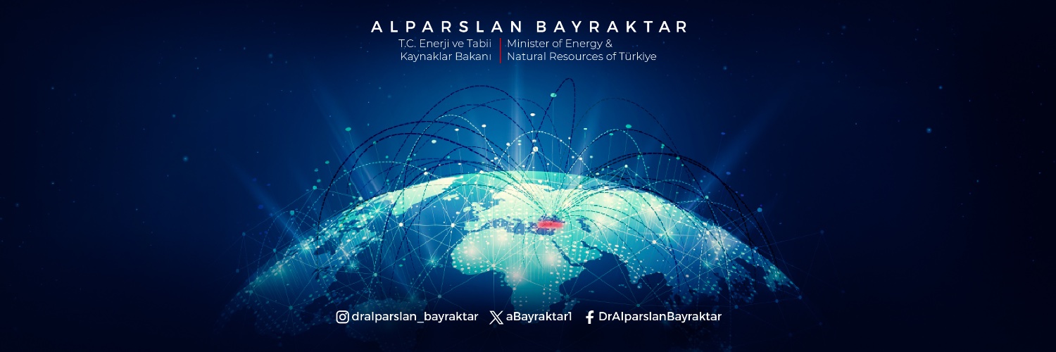Alparslan Bayraktar's banner