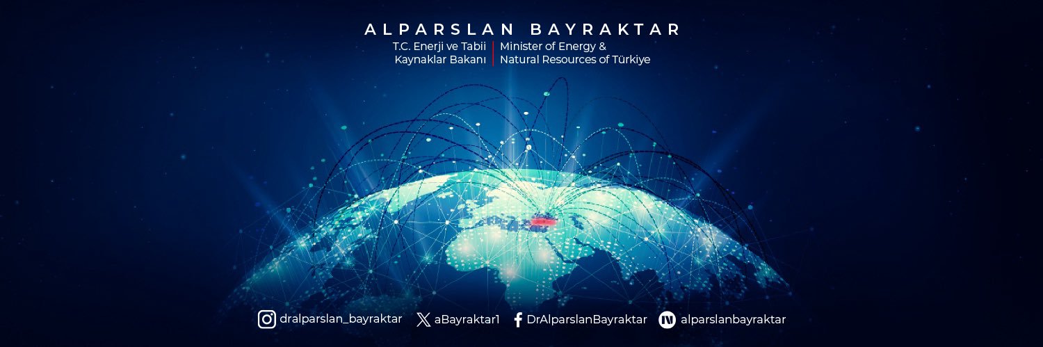 Alparslan Bayraktar's banner