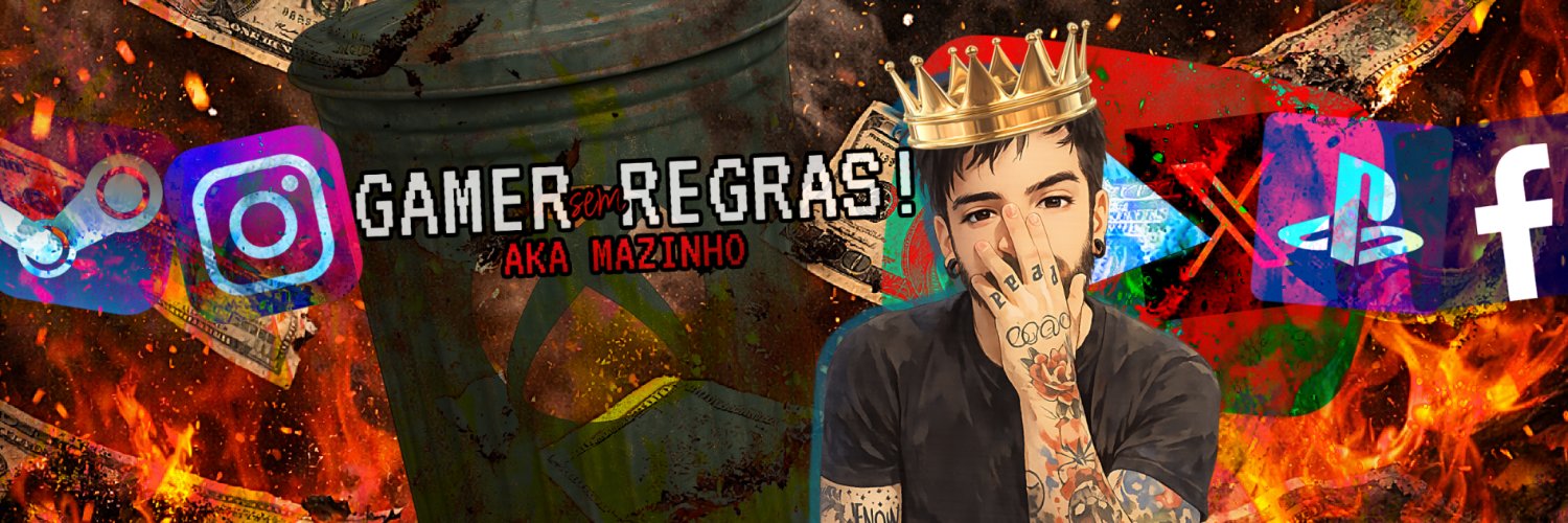 MAZINHO SEM REGRAS! 😈's banner