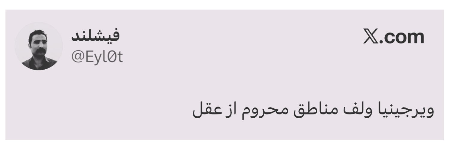 ویرجینیا وولف مناطق محروم's banner