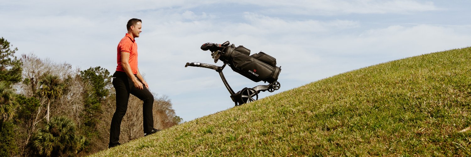 Stewart Golf's banner
