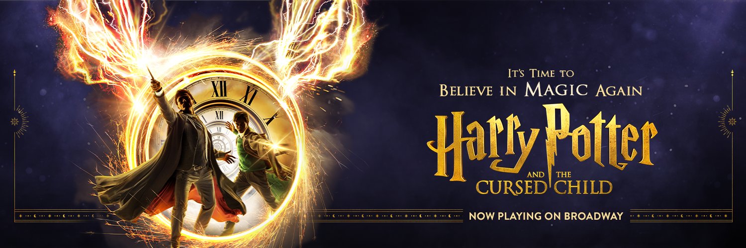 Harry Potter and the Cursed Child NYC's banner