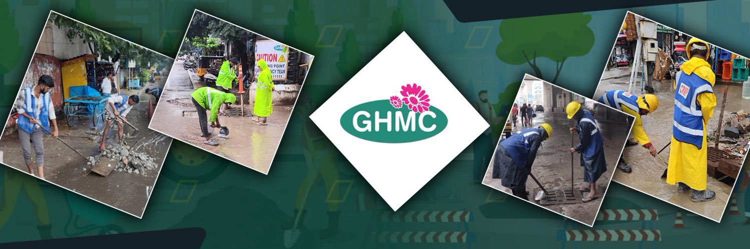 Commissioner GHMC's banner