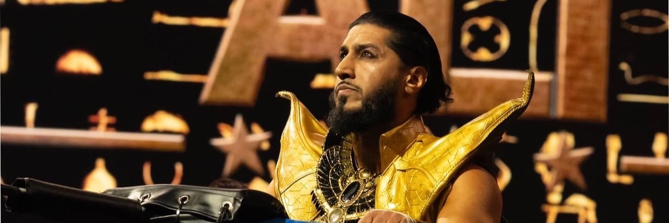 Mustafa Ali's banner