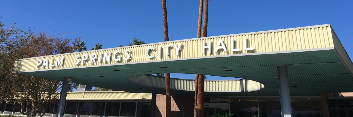 City of Palm Springs's banner