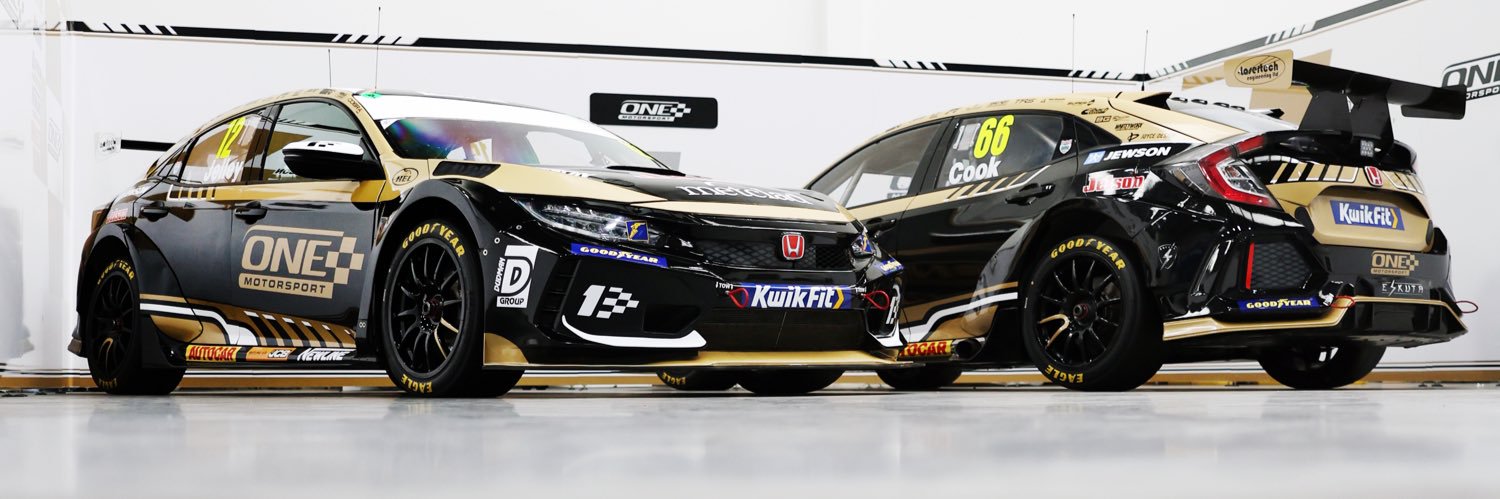 One Motorsport's banner