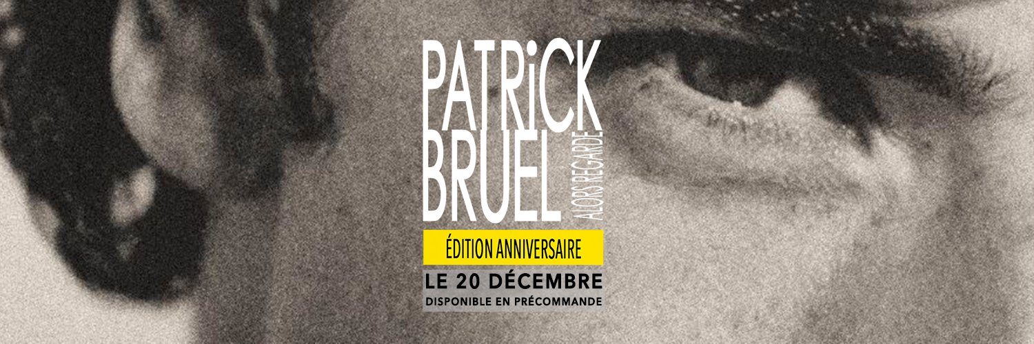 Patrick Bruel's banner