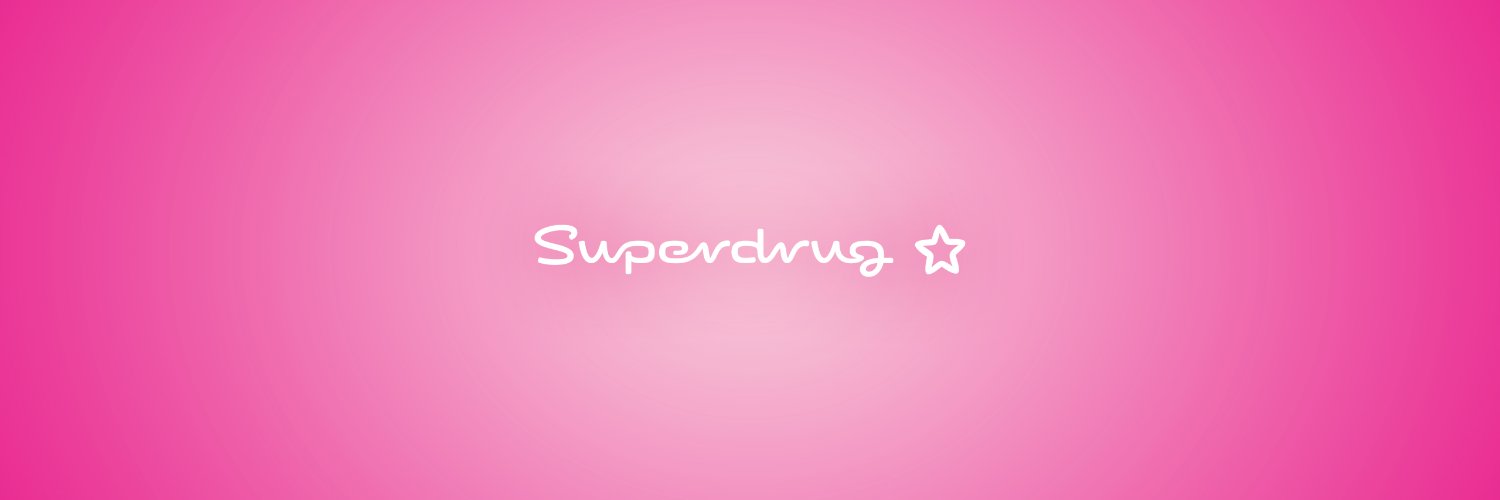Superdrug's banner