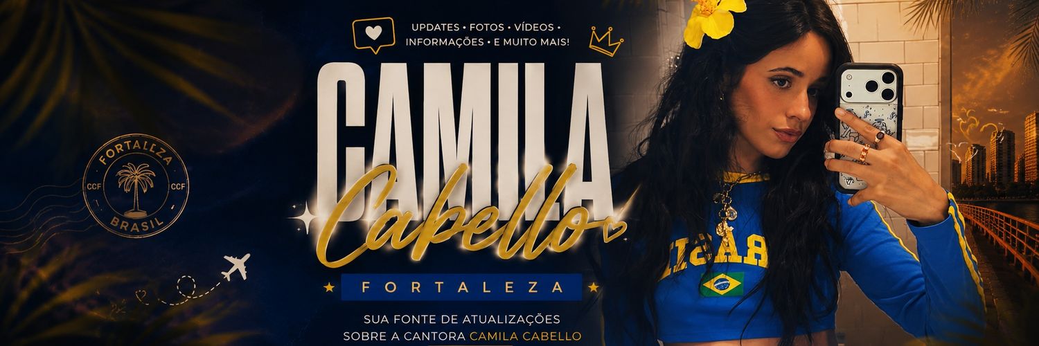 Camila Cabello Fortaleza's banner