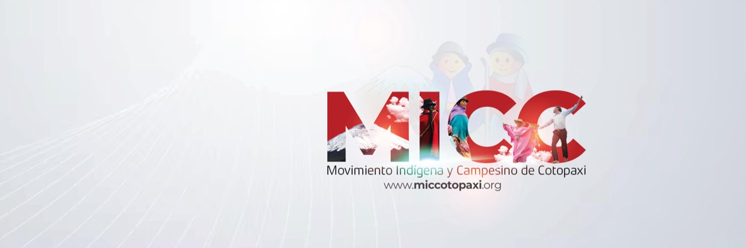 Mov.IndígenaCotopaxi's banner