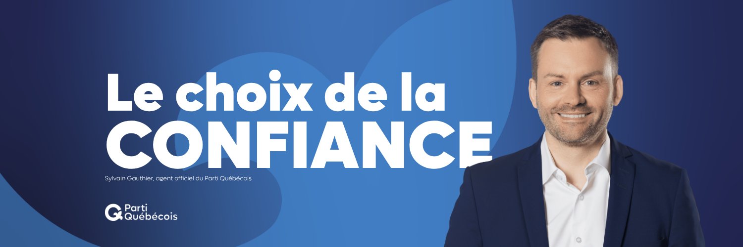 Parti Québécois's banner