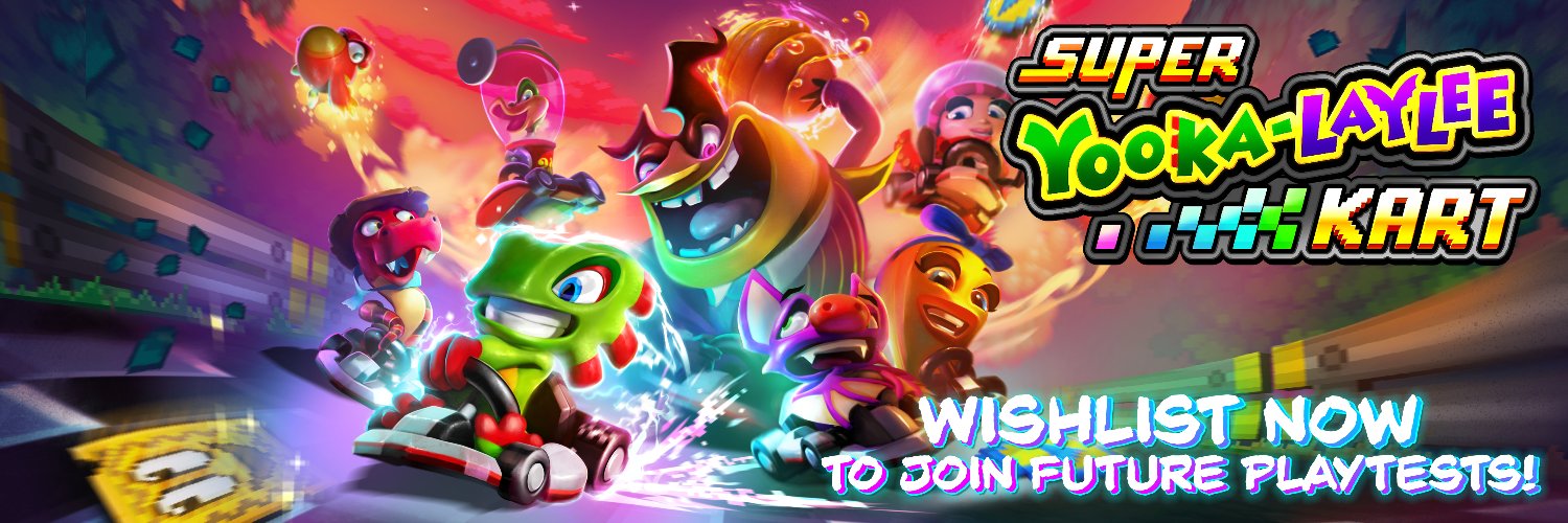 Playtonic Games & Friends - WISHLIST SUPER YL KART's banner
