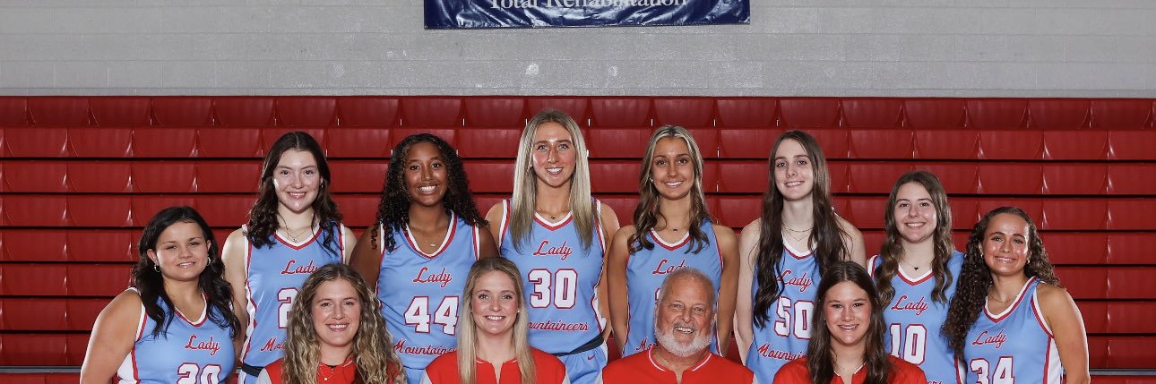 Lady Mountaineers Basketball's banner