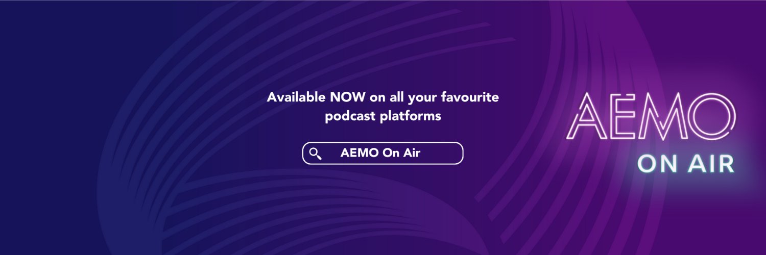 AEMO's banner