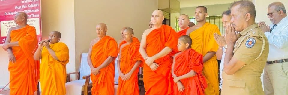 Ven Sachin Gautam Thero's banner