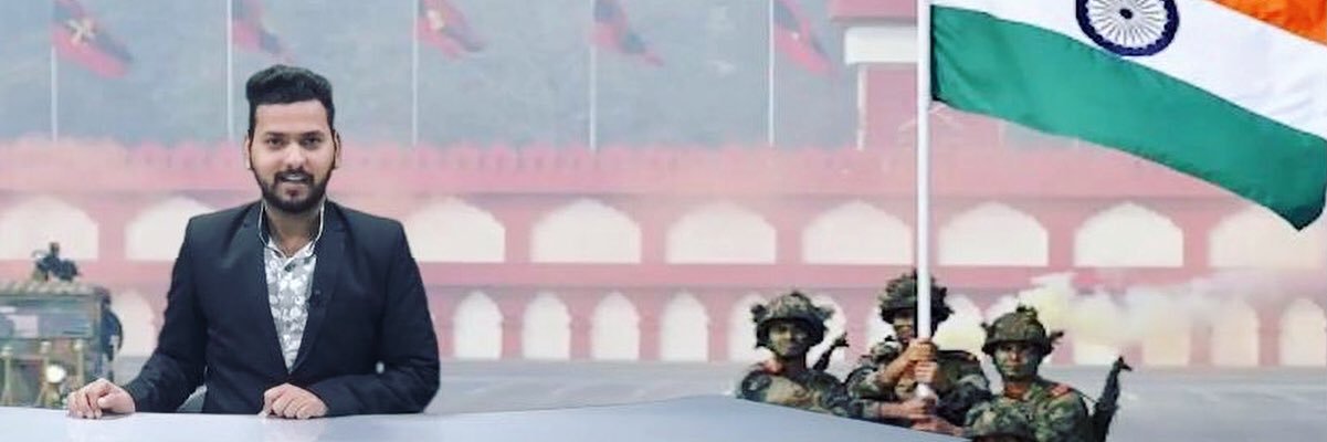 Journalist Himanshu Soni's banner