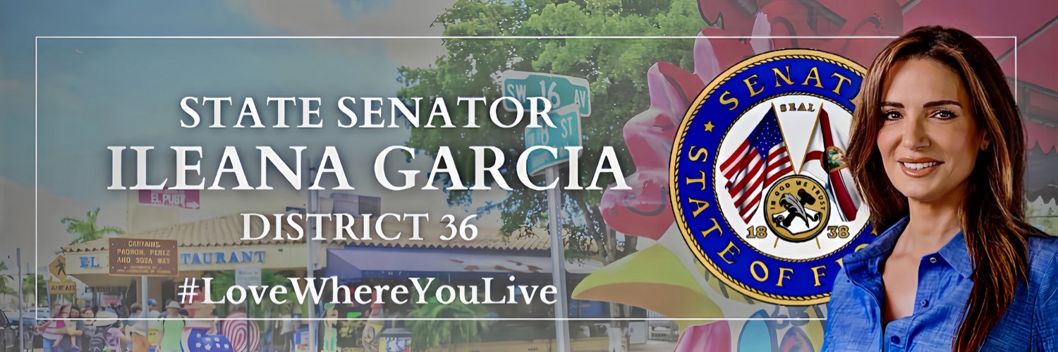 Ileana Garcia's banner