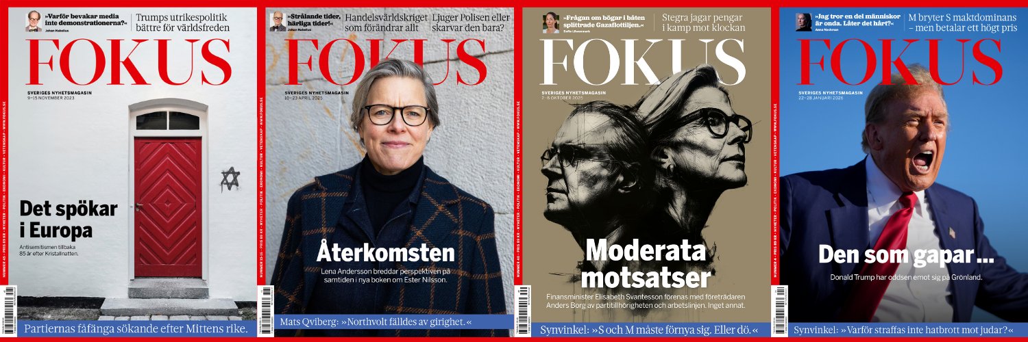 Nyhetsmagasinet Fokus's banner