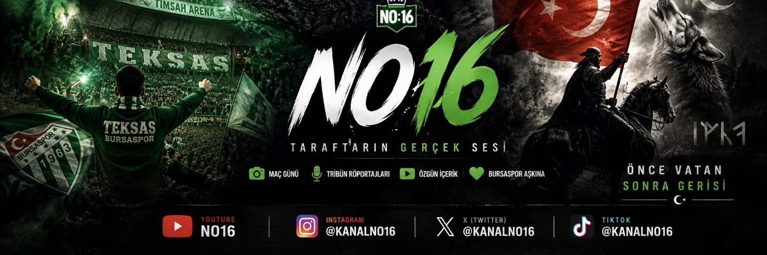 NO16 🇹🇷's banner