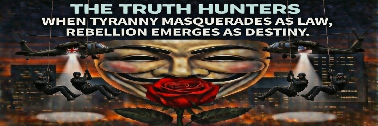 𝐓𝐡𝐞 𝐓𝐫𝐮𝐭𝐡 𝐇𝐮𝐧𝐭𝐞𝐫𝐬's banner