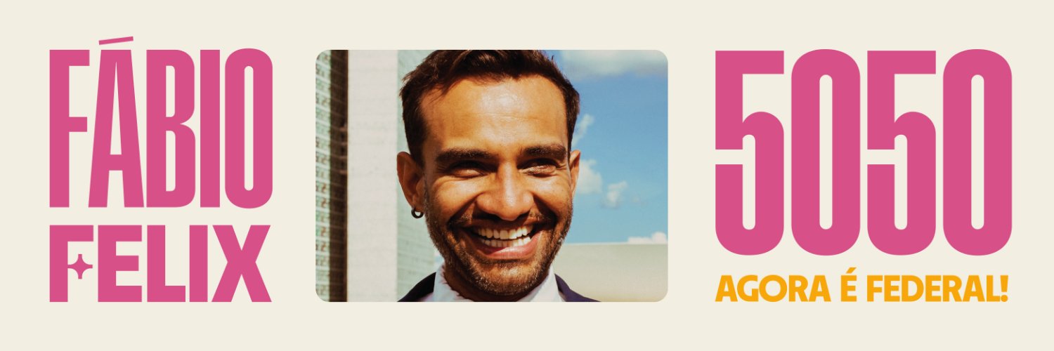 Fábio Felix 5050 Agora é Federal 🏳️‍🌈's banner