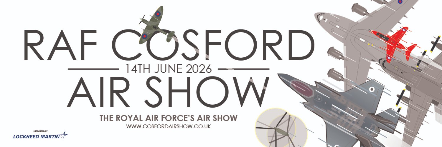 RAF Cosford Air Show's banner