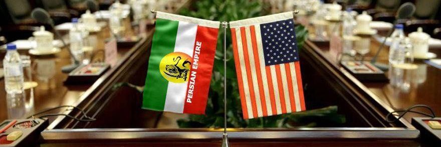 Persian Diplomat patriot's banner