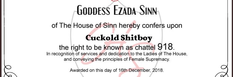 Cuckold ShitBoy's banner