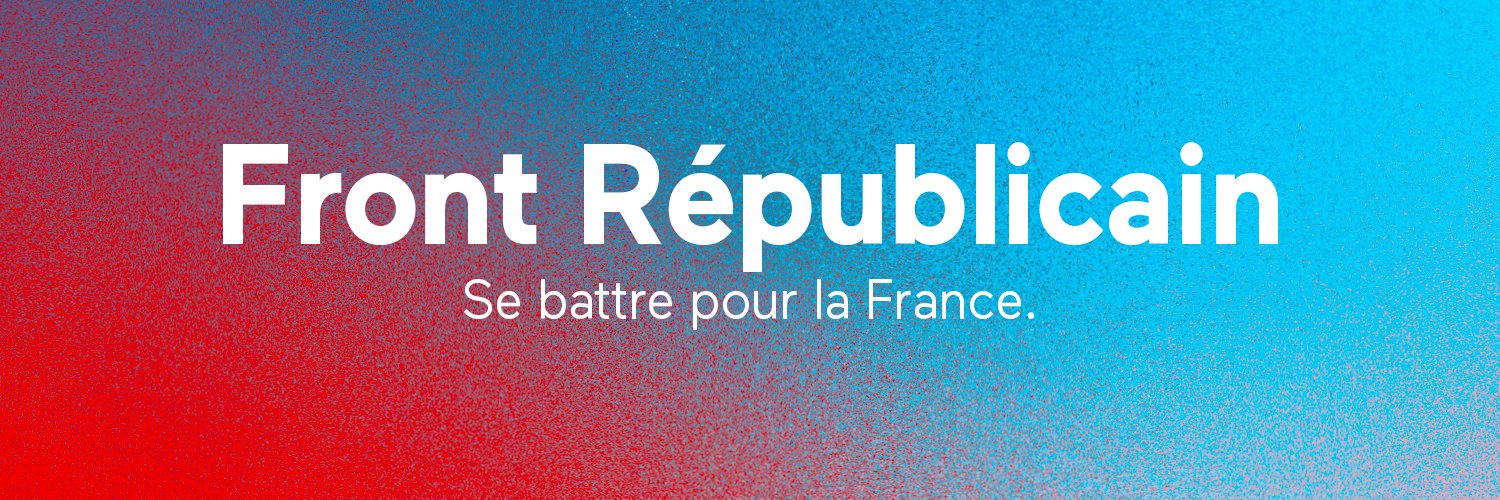 Front Républicain's banner