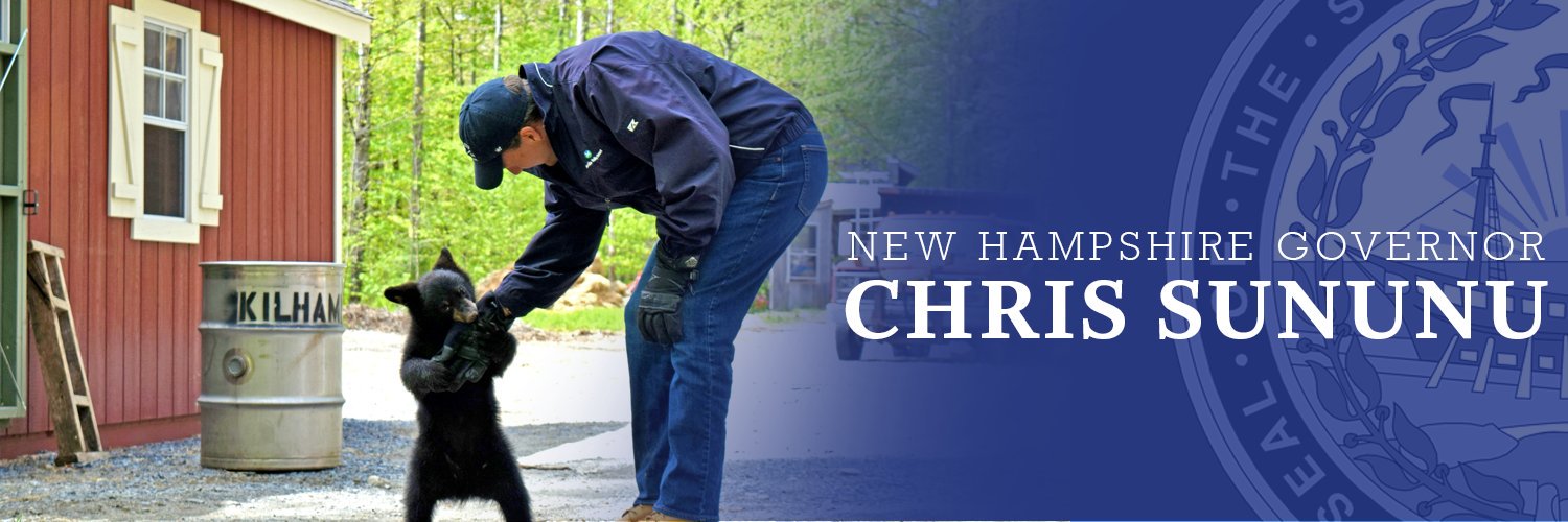Chris Sununu's banner