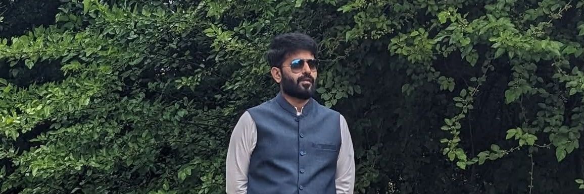 Adeel Ahmed Azad's banner