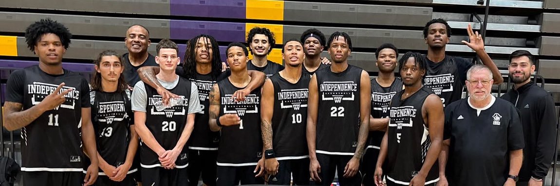 Independence CC Basketball's banner